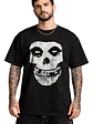 Polera Misfits Punk Rock Música Oversize Hombre Grafimax - Miniatura 1