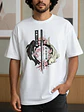 Polera Pez Koi Estilo Japones Oversize Hombre Grafimax - Miniatura 1