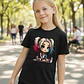 Polera Niña Harley Quinn Niñas Algodón Grafimax - Miniatura 1