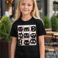 Polera Niña Gatitos Caritas Meme Niñas Algodón Grafimax - Miniatura 1