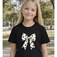 Polera Niña Lazo Coquette Cute Niñas Algodón Grafimax - Miniatura 2
