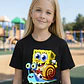 Polera Niña Bob Esponja & Gary Niñas Algodón Grafimax - Miniatura 1