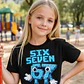 Polera Niña Six Seven 67 Meme Divertidas Niñas  Grafimax - Miniatura 1