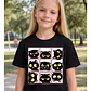 Polera Niña Gatitos Caritas Meme Niñas Algodón Grafimax - Miniatura 3