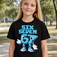 Polera Niña Six Seven 67 Meme Divertidas Niñas  Grafimax - Miniatura 3