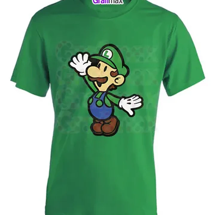 Pack Polera Hermanos Mario Bross & Luigi Duo Niños Grafimax 2
