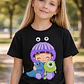 Polera Niña Monsters Inc. Boo Niñas Algodón Grafimax - Miniatura 1