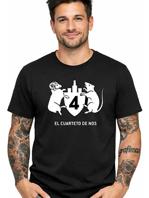 Polera El Cuarteto De Nos Música Grafimax