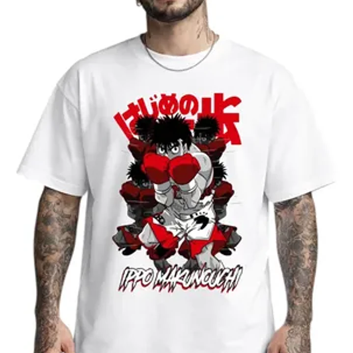 Polera Ippo Makunouchi Hajime No Ippo Anime Dtf Grafimax 2