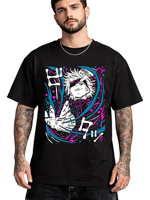 Polera Satoru Gojo Jujutsu Kaisen Diseños Anime Dtf Grafimax