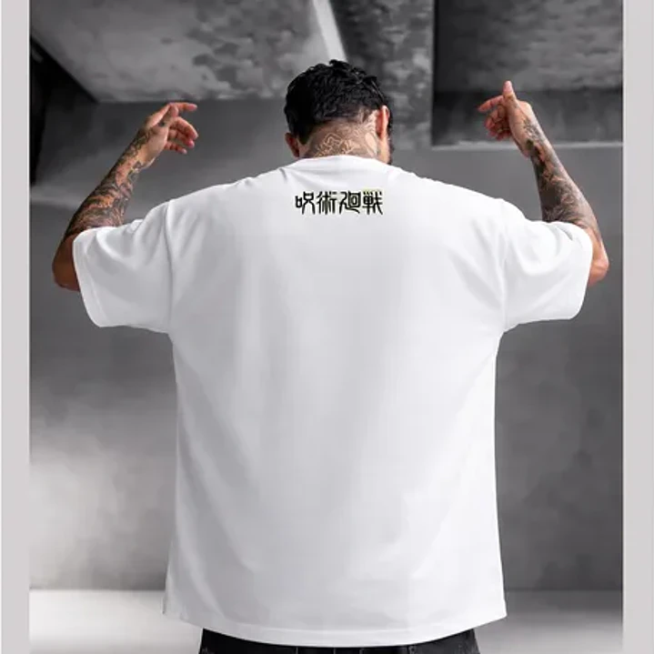 Polera Satoru Gojo Jujutsu Kaisen Diseños Anime Dtf Grafimax 2