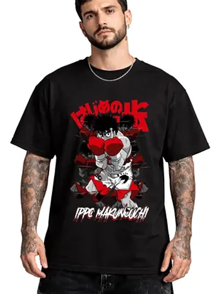 Polera Ippo Makunouchi Hajime No Ippo Anime Dtf Grafimax 2