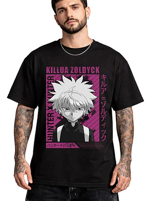 Polera Killua Zoldyc Hunter X Hunter Anime Dtf Grafimax