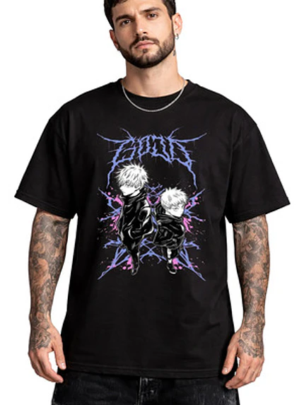 Polera Satoru Gojo Jujutsu Kaisen Diseños Anime Dtf Grafimax 1