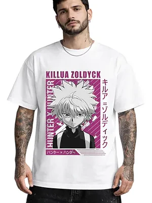 Polera Killua Zoldyc Hunter X Hunter Anime Dtf Grafimax