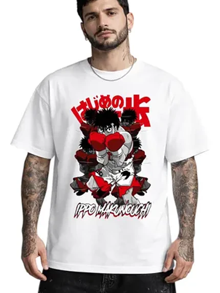 Polera Ippo Makunouchi Hajime No Ippo Anime Dtf Grafimax 2