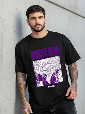 Polera Son Gohan Dbz Z Anime Dtf Oversize Grafimax