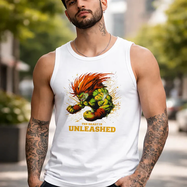 Polera Sin Mangas The Beast Is Unleashed Dtf Grafimax 2