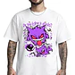 Polera Gengar Poke Anime Dtf Oversize Grafimax - Miniatura 1