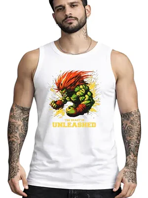 Polera Sin Mangas The Beast Is Unleashed Dtf Grafimax