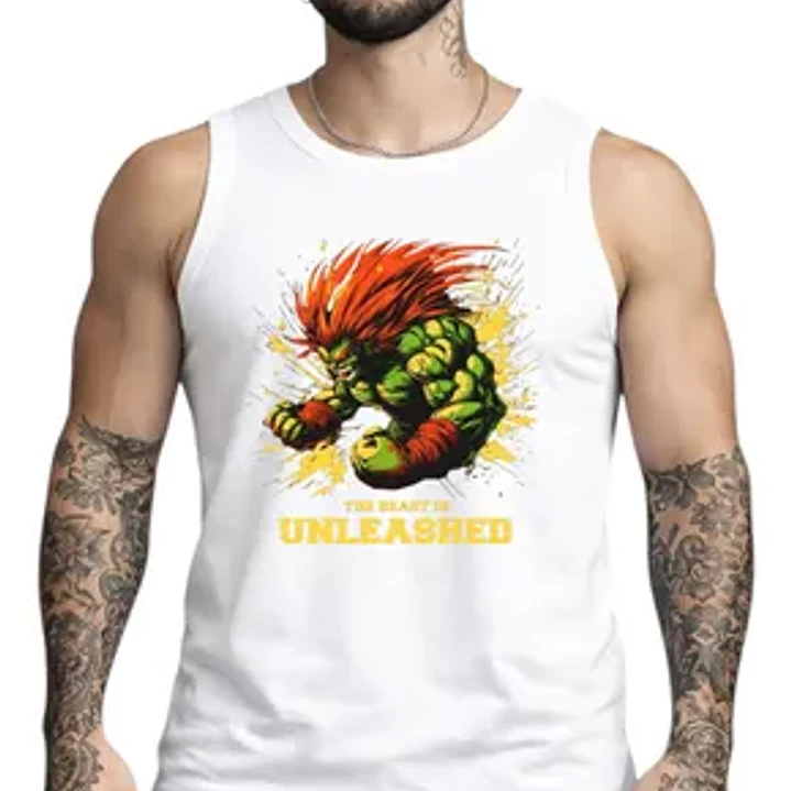 Polera Sin Mangas The Beast Is Unleashed Dtf Grafimax 1