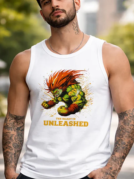 Polera Sin Mangas The Beast Is Unleashed Dtf Grafimax 2