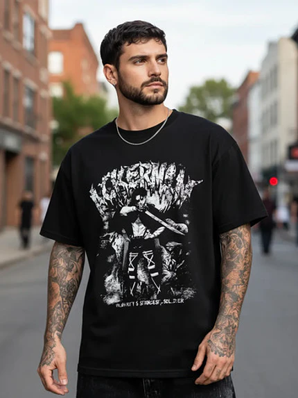 Polera Levi Ackerman Shingeki No Kyojin Diseños Dtf Grafimax 1