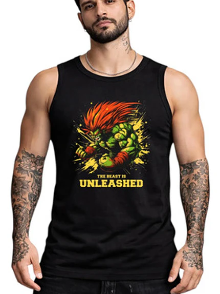 Polera Sin Mangas The Beast Is Unleashed Dtf Grafimax 1