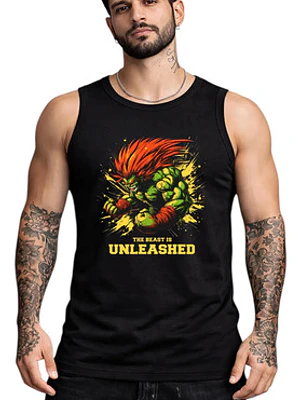 Polera Sin Mangas The Beast Is Unleashed Dtf Grafimax
