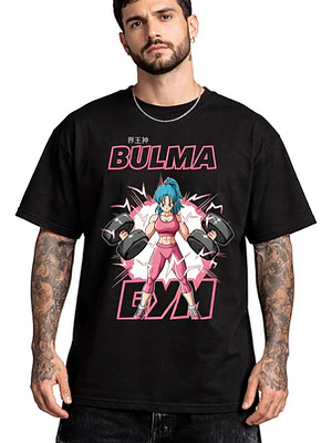 Polera Bulma Gym Dbz Anime Dtf Hombre Grafimax