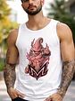 Polera Sin Mangas Kid Buu Dbz Anime Dtf Grafimax - Miniatura 3