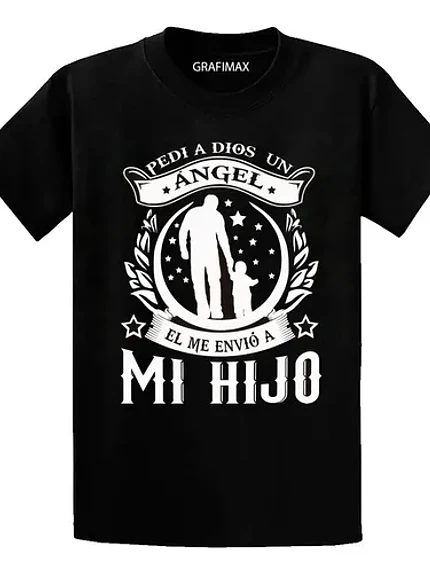 Polera Le Pedí Un Ángel A Dios Dia Del Padre Papá Grafimax 3