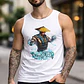 Polera Sin Mangas Raiden Thunder Mortal Kombat Dtf Grafimax - Miniatura 3