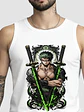 Polera Sin Mangas Zoro One Op Espadas Anime Dtf Grafimax - Miniatura 3