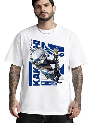 Polera Kakashi Hatake Naruto Anime Dtf Grafimax