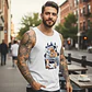 Polera Sin Mangas One Op Luffy Gear 5 Anime Dtf Grafimax - Miniatura 2