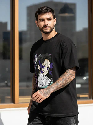 Polera Shinobu Kocho Kimetsu Demon Slayer Anime Dtf Grafimax