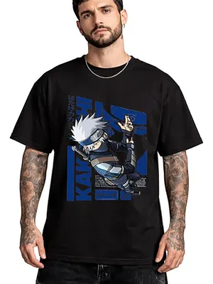 Polera Kakashi Hatake Naruto Anime Dtf Grafimax