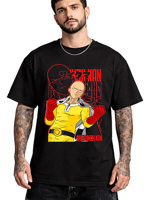 Polera One Punch Man Saitama Anime Dtf Grafimax