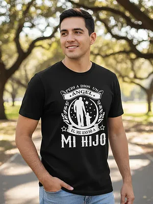 Polera Le Pedí Un Ángel A Dios Dia Del Padre Papá Grafimax