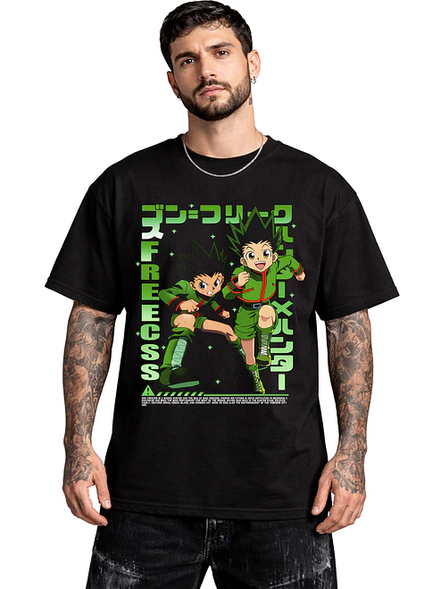Polera Gon Freecss Hunter X Hunter Diseño Anime Dtf Grafimax 2