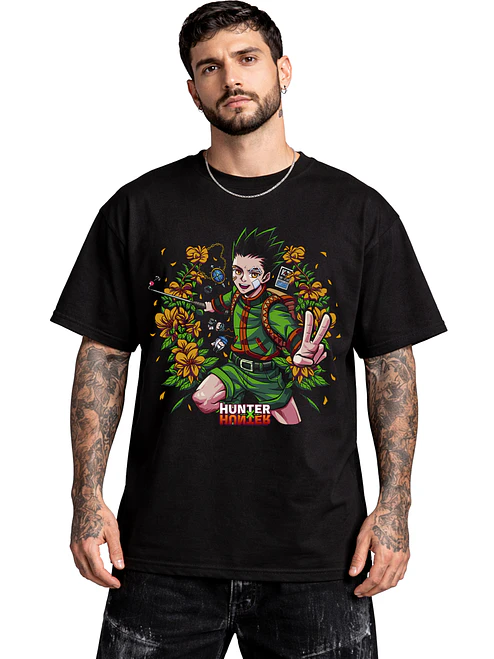 Polera Gon Freecss Hunter X Hunter Diseño Anime Dtf Grafimax 3