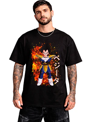 Polera Vegeta Dbz Saiyajin Saiyan Anime Dtf Grafimax