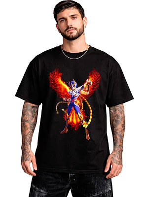 Polera Cabelleros Zodiaco Ikki de Fénix Anime Dtf Grafimax