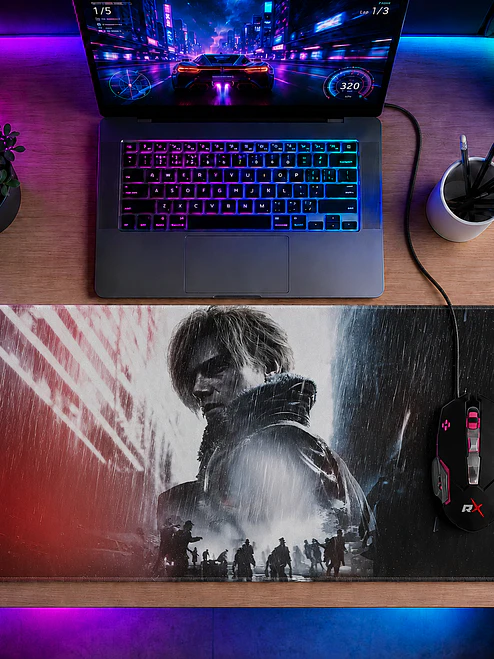 Mousepad Gamer XL Resident Evil Requiem Grafimax  1