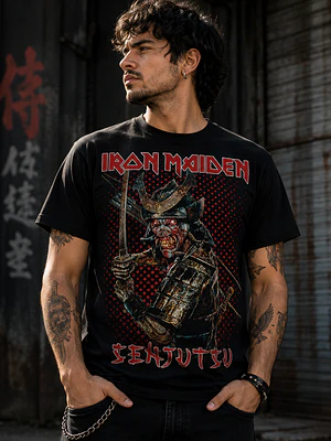 Polera Iron Maiden Samurai Eddie Metal Grafimax