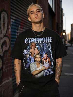 Polera Eminem Slim Shady Rap Musica Grafimax