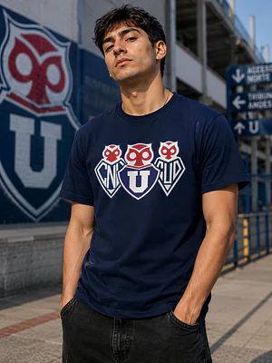 Polera Universidad de Chile Logo Central Deportes Grafimax