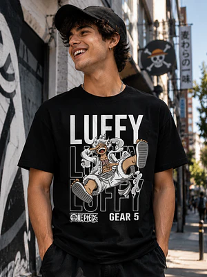 Polera One Piece Luffy Gear 5 Anime Grafimax