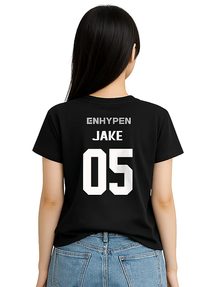 Polera Enhypen  Nombres Oversize K-pop Idol - Grafimax 4